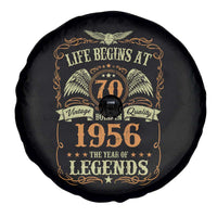 70th Birthday Spare Tire Cover Life Begins At 70 Born In 1956 The Year Of Legends