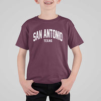 San Antonio Texas TX Vintage T Shirt For Kid