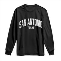 San Antonio Texas TX Vintage Long Sleeve Shirt