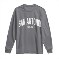 San Antonio Texas TX Vintage Long Sleeve Shirt