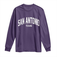 San Antonio Texas TX Vintage Long Sleeve Shirt