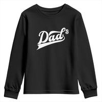 Dad Of Three Youth Sweatshirt Funny Daddy 3 Promoted for The Second Time
