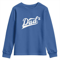 Dad Of Two Youth Sweatshirt Funny Daddy 2 Promoted for The Second Time