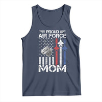Proud Air Force Mom Tank Top Military Army Mama Vintage American Flag