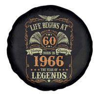 60th Birthday Spare Tire Cover Life Begins At 60 Born In 1966 The Year Of Legends