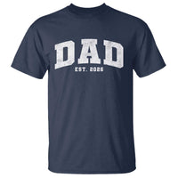 Dad Est 2026 T Shirt Promoted To Daddy Fathers Day