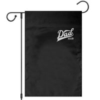 Promoted To Dad Again Garden Flag Funny Daddy Again Pregnancy Announcement