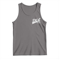 Promoted To Dad Again Tank Top Funny Daddy Again Pregnancy Announcement