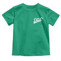 Dad Of Three Toddler T Shirt Funny Daddy Cubed Promoted for The Third Time