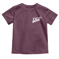 Dad Of Three Toddler T Shirt Funny Daddy Cubed Promoted for The Third Time
