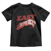 Easy Tiger Toddler T Shirt Vintage Distressed Tiger Trendy Grunge Indie Boho