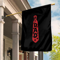 Dad Tie Star Music Lover Fathers Day Garden Flag
