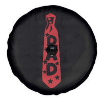 Dad Tie Star Music Lover Fathers Day Spare Tire Cover