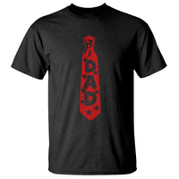 Dad Tie Star Music Lover Fathers Day T Shirt
