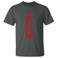 Dad Tie Star Music Lover Fathers Day T Shirt