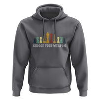Chess Lover Hoodie Choose Your Weapon Retro Vintage - Wonder Print Shop