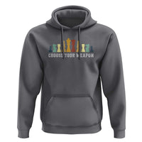 Chess Lover Hoodie Choose Your Weapon Retro Vintage TS11