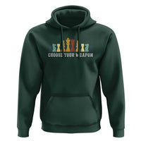 Chess Lover Hoodie Choose Your Weapon Retro Vintage TS11
