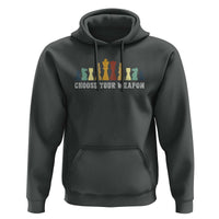 Chess Lover Hoodie Choose Your Weapon Retro Vintage TS11