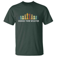 Chess Lover T Shirt Choose Your Weapon Retro Vintage TS11