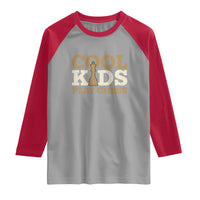 Chess Lover Raglan Shirt Cool Kids Play Chess Vintage King