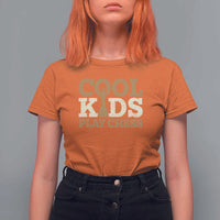 Chess Lover T Shirt For Women Cool Kids Play Chess Vintage King - Wonder Print Shop