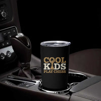 Chess Lover Tumbler Cup Cool Kids Play Chess Vintage King