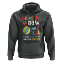 Cousin Crew 2024 Making Memories Together Hoodie Summer Vacation Beach Family Trips Matching Ocean Wave - Wonder Print Shop