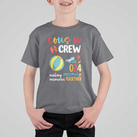 Cousin Crew 2024 Making Memories Together T Shirt For Kid Summer Vacation Beach Family Trips Matching Ocean Wave - Wonder Print Shop