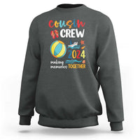 Cousin Crew 2024 Making Memories Together Sweatshirt Summer Vacation Beach Family Trips Matching Ocean Wave - Wonder Print Shop