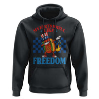 Funny My Farts Smell Like Freedom Hoodie July 4th Hot Dog Lover - Wonder Print Shop