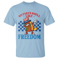 Funny My Farts Smell Like Freedom T Shirt July 4th Hot Dog Lover - Wonder Print Shop