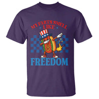 Funny My Farts Smell Like Freedom T Shirt July 4th Hot Dog Lover - Wonder Print Shop