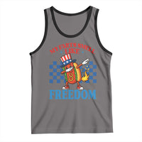 Funny My Farts Smell Like Freedom Tank Top July 4th Hot Dog Lover - Wonder Print Shop