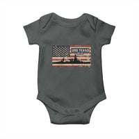 USS Texas BB35 WW1 WW2 Battleship USA American Flag Baby Onesie