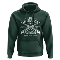 M1 Garand Rifle Gun WWII Watch Your Thumb EST 1936 Hoodie