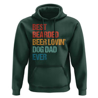 Best Bearded Beer Loving Dog Dad Ever Hoodie Pet Lover Father's Day