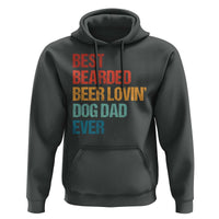 Best Bearded Beer Loving Dog Dad Ever Hoodie Pet Lover Father's Day