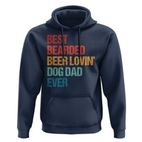 Best Bearded Beer Loving Dog Dad Ever Hoodie Pet Lover Father's Day