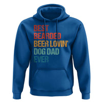 Best Bearded Beer Loving Dog Dad Ever Hoodie Pet Lover Father's Day