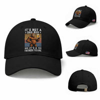 It Is Not A Dad Bod It Is A Father Figure Baseball Cap Funny Beer Bigfoot Dad Father's Day