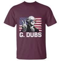 G Dubs George Washington Funny 4th Of July T Shirt Vintage American Flag