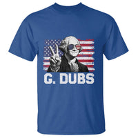 G Dubs George Washington Funny 4th Of July T Shirt Vintage American Flag