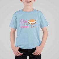 Funny Girls Have Smore Fun T Shirt For Kid Camping Food S'more - Wonder Print Shop