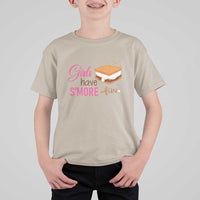 Funny Girls Have Smore Fun T Shirt For Kid Camping Food S'more - Wonder Print Shop