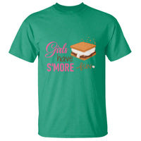 Funny Girls Have Smore Fun T Shirt Camping Food S'more - Wonder Print Shop