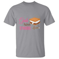 Funny Girls Have Smore Fun T Shirt Camping Food S'more - Wonder Print Shop