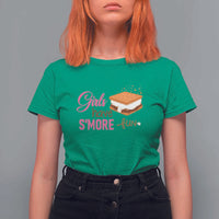 Funny Girls Have Smore Fun T Shirt For Women Camping Food S'more - Wonder Print Shop