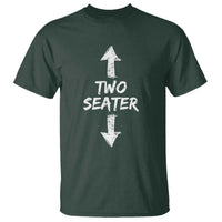 Funny Two Seater T Shirt Dirty Adult Humor Offensive Gag - Wonder Print Shop