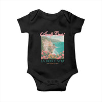 Amalfi Coast Italy Travel Trip Baby Onesie La Dolce Vita Mediterranean Sea - Wonder Print Shop
